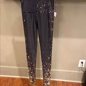 ✨✨✨Black Cosmic High-Waist Leggings New unworn